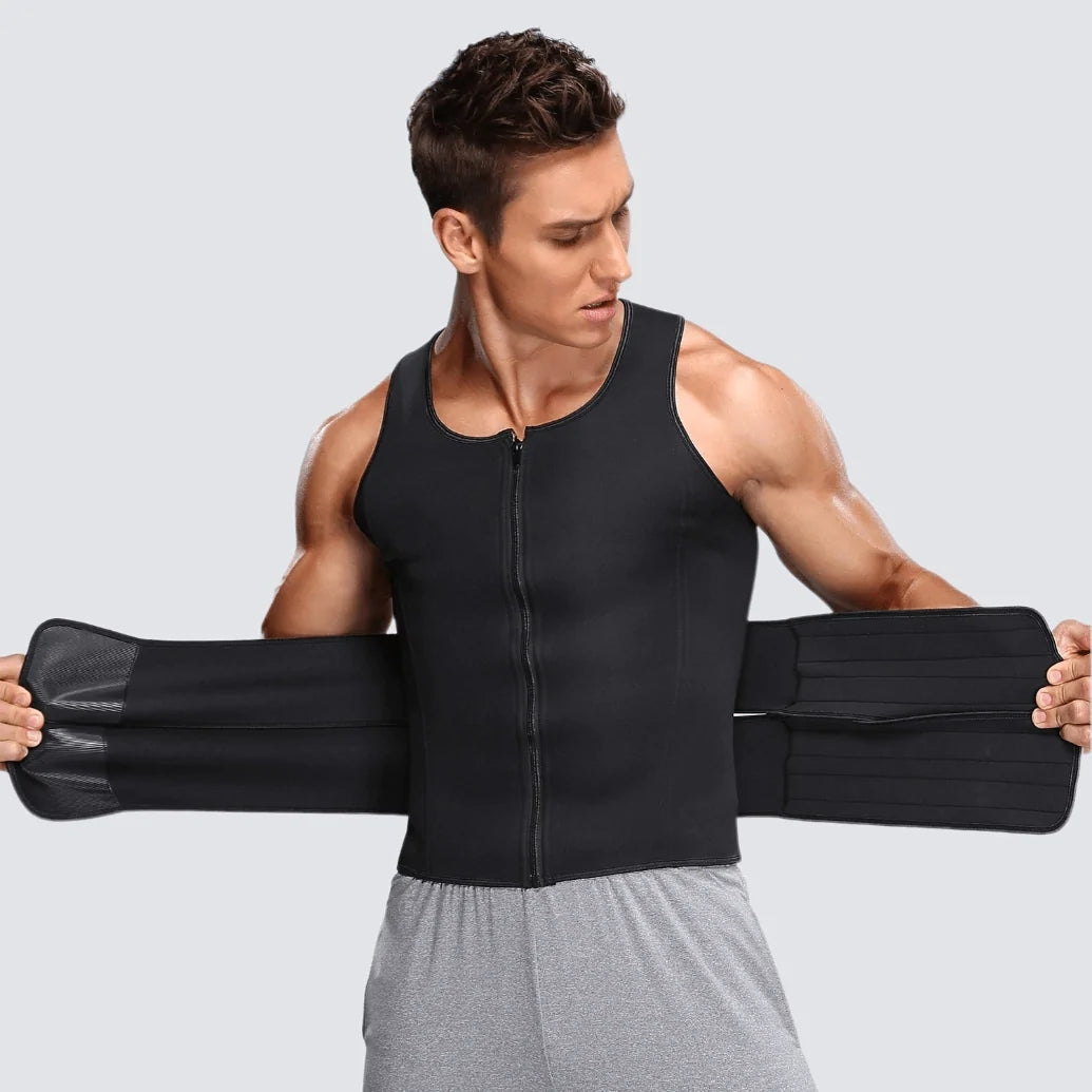Men's Workout Tank Tops Sweat Vest