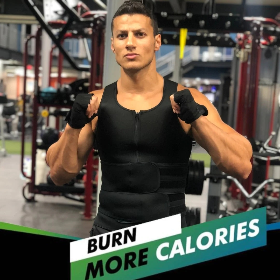 Men's Workout Tank Tops Sweat Vest