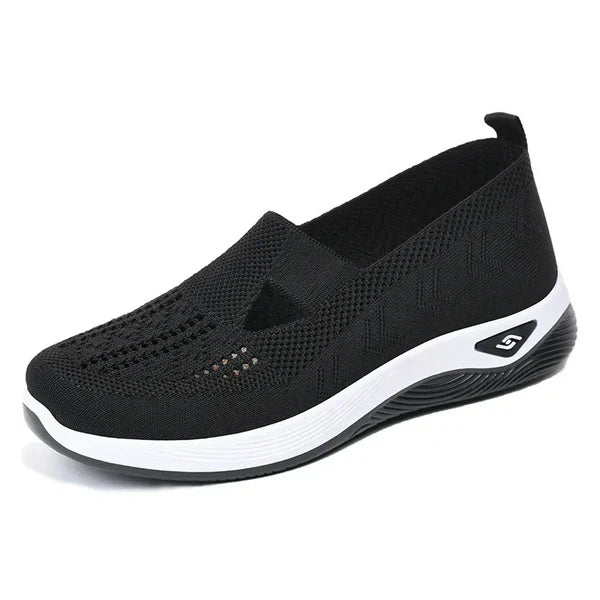 Women Breathable Orthopedic Woven Soft Sole Shoes