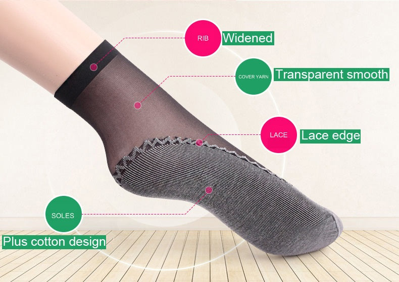 Women's High-Elastic Non-Slip Socks
