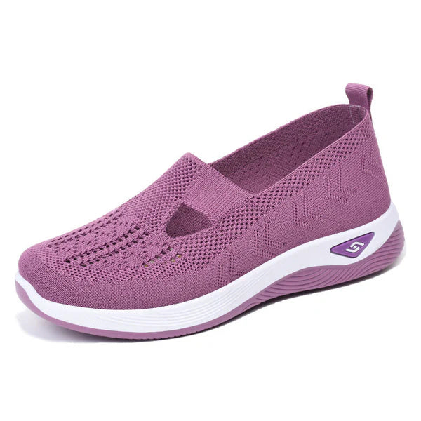 Women Breathable Orthopedic Woven Soft Sole Shoes