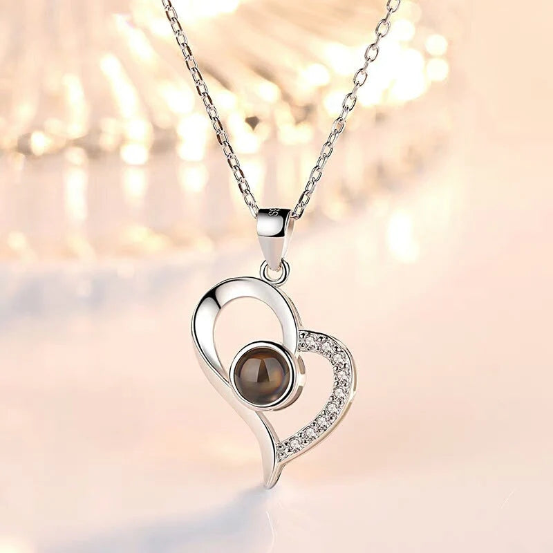 "I Love You" Necklace in 100 Languages