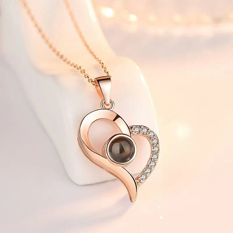 "I Love You" Necklace in 100 Languages