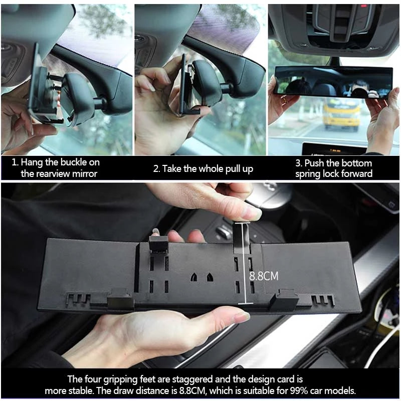 Panoramic Rear-View Mirror