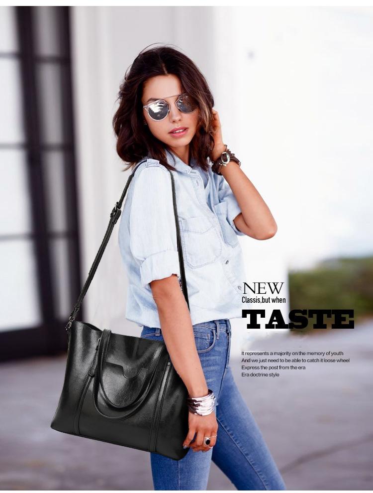 Vintage Large Capacity Tote Bag