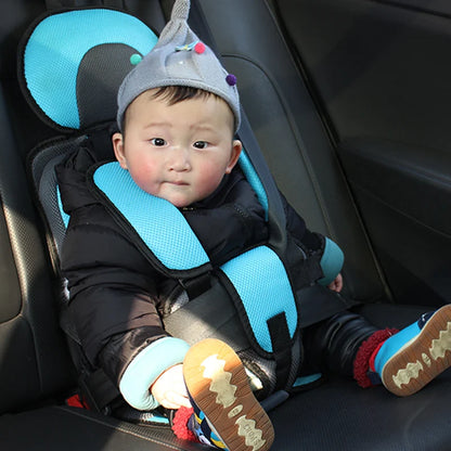 Portable Child Protection Car Seat [Grey Colour]