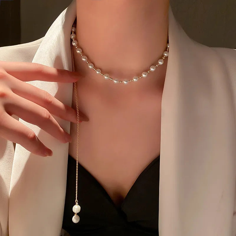 Women's Fashion Pearl Necklace