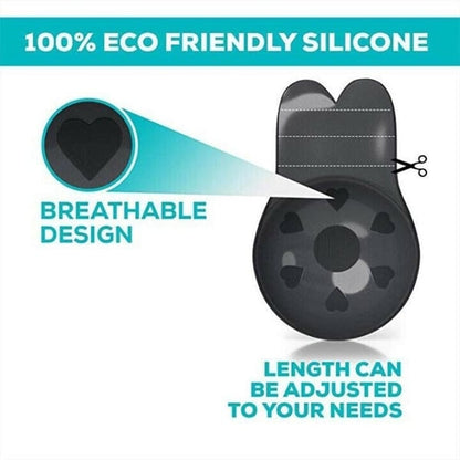 Reusable Lift Up Adhesive Bra [1 Pair Black + 1 Pair Cream]